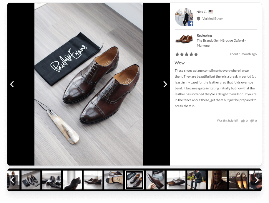 Reviews carousel of dress shoes 